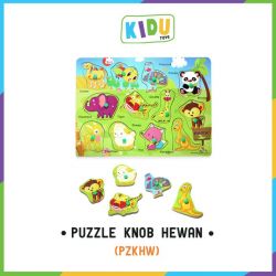 Puzzle Knob Hewan - PZKHW