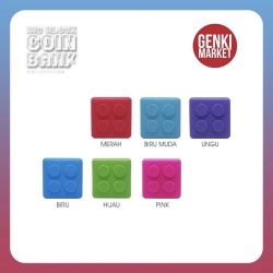 Technoplast Celengan Coin Bank Big Block Brick Small