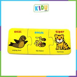 Puzzle Edukasi Makanan Hewan 