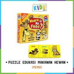 Puzzle Edukasi Makanan Hewan  - PEMH