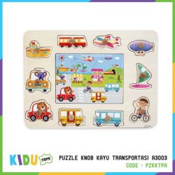 Puzzle Knob Kayu Transportasi A3003 	 - PZKKTPA 