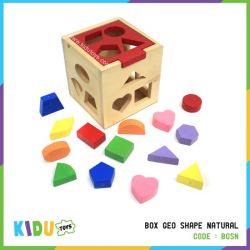 Box Geo Shape Natural 	  - BGSN 